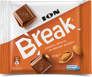 Ion Break Milk Chocolate With Whole Almonds