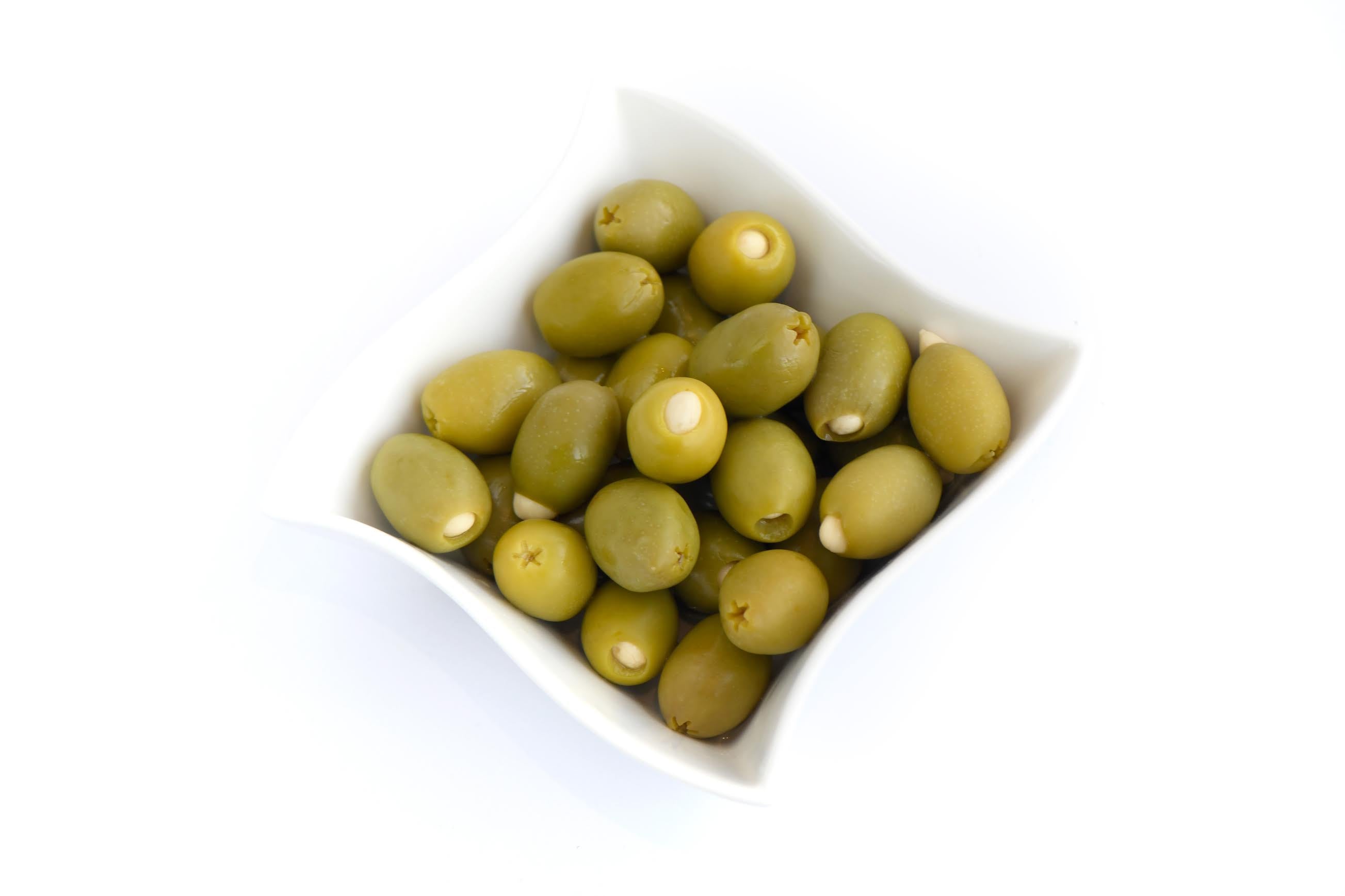 Almond Stuffed Green Olives